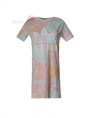 پیراهن تمرین زنانه آدیداس Trefoil T-Shirt W