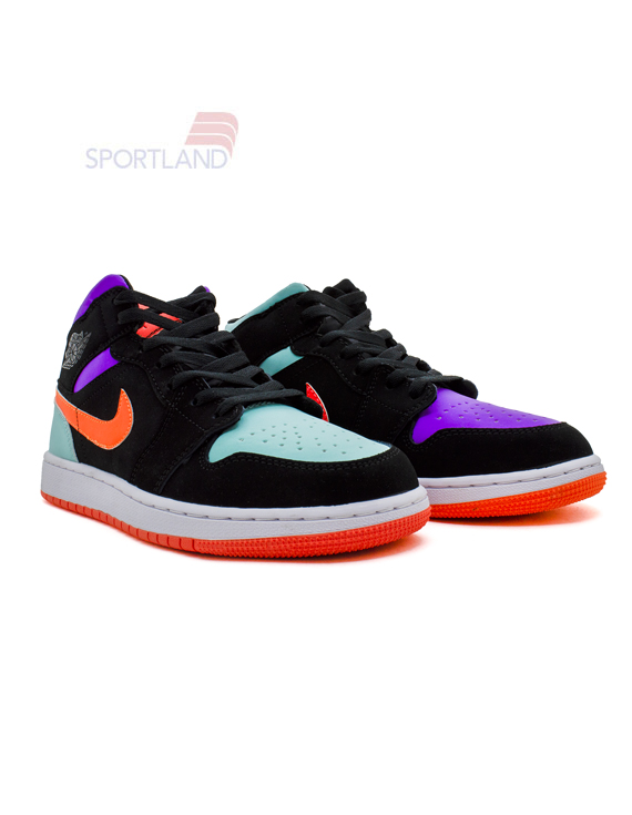 کفش بسکتبال زنانه جردن Jordan 1 Mid SE GS W