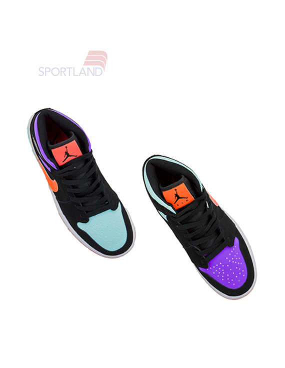 کفش بسکتبال زنانه جردن Jordan 1 Mid SE GS W