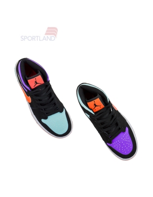 کفش بسکتبال زنانه جردن Jordan 1 Mid SE GS W