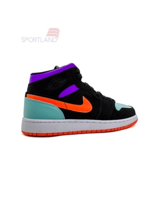 کفش بسکتبال زنانه جردن Jordan 1 Mid SE GS W