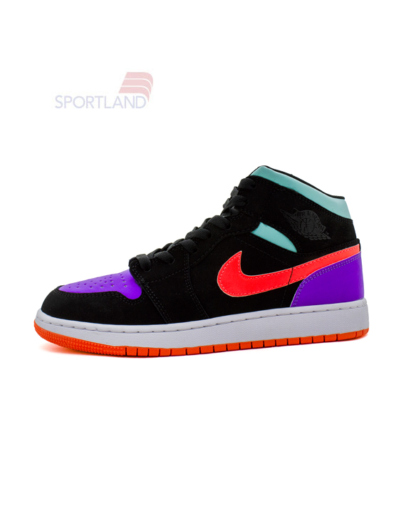 کفش بسکتبال زنانه جردن Jordan 1 Mid SE GS W