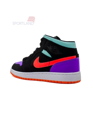 کفش بسکتبال زنانه جردن Jordan 1 Mid SE GS W