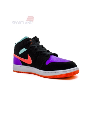 کفش بسکتبال زنانه جردن Jordan 1 Mid SE GS W