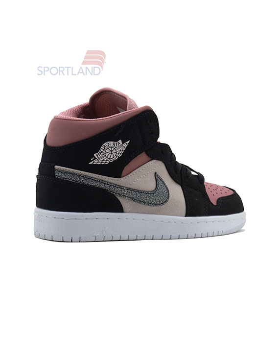 کفش بسکتبال زنانه جردن Jordan 1 Mid SE GS W