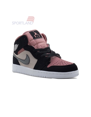 کفش بسکتبال زنانه جردن Jordan 1 Mid SE GS W