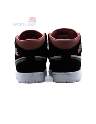 کفش بسکتبال زنانه جردن Jordan 1 Mid SE GS W