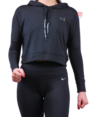 تی شرت آستین بلند ورزشی زنانه آندر آرمور Bombom