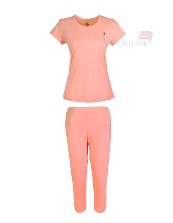 ست تی شرت و برمودا ورزشی زنانه ریباک Clafin