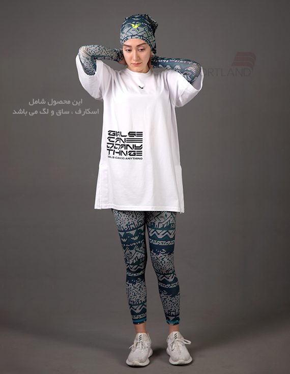 لگ+ساق+اسکارف ورزشی زنانه ویکتور Vic Shine