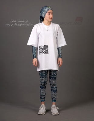 لگ+ساق+اسکارف ورزشی زنانه ویکتور Vic Shine