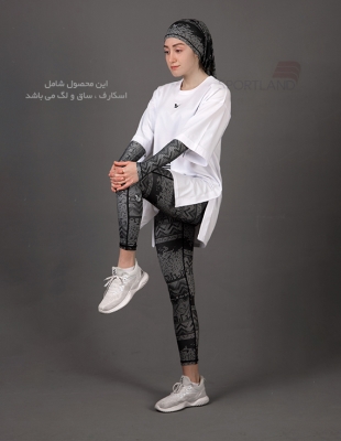 لگ+ساق+اسکارف ورزشی زنانه ویکتور Vic Shine