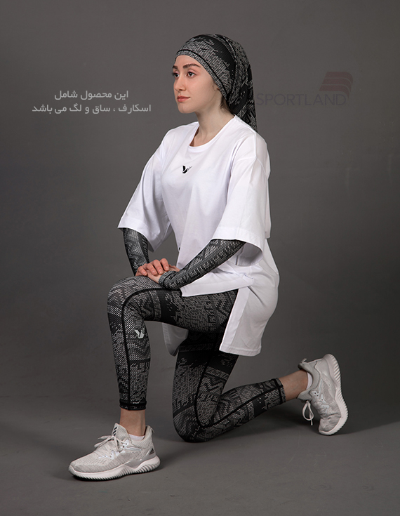 لگ+ساق+اسکارف ورزشی زنانه ویکتور Vic Shine