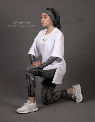 لگ+ساق+اسکارف ورزشی زنانه ویکتور Vic Shine