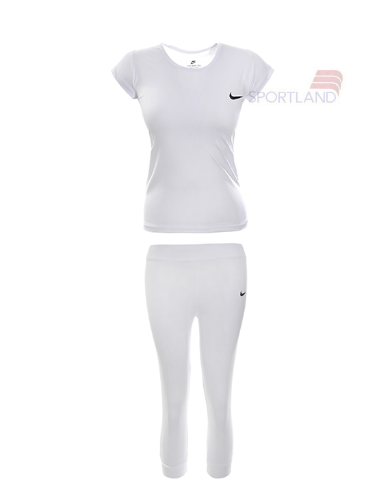 ست تی شرت و برمودا ورزشی زنانه نایکی Hoomer