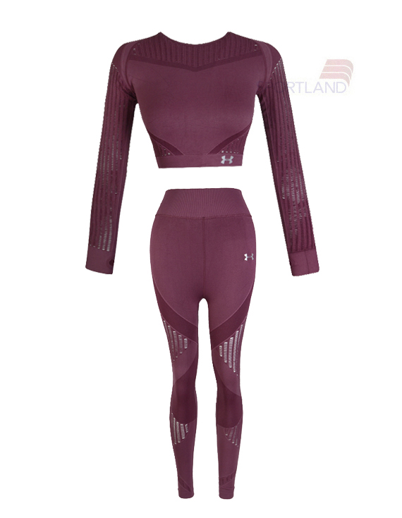 نیم تنه آستین بلند+لگ ورزشی زنانه آندر آرمور Unicorn