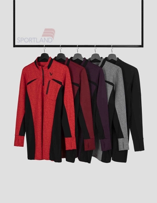 مانتو ورزشی زنانه ویکتور Half-Zip Viclight W