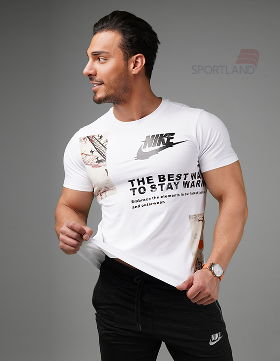 تی شرت روزانه مردانه نایکی Agno M