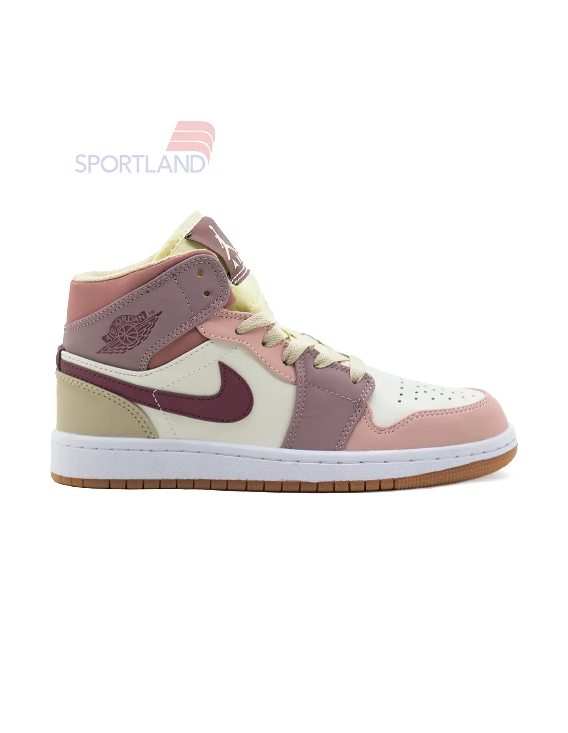 کفش بسکتبال زنانه جردن Jordan 1 Mid SE GS W