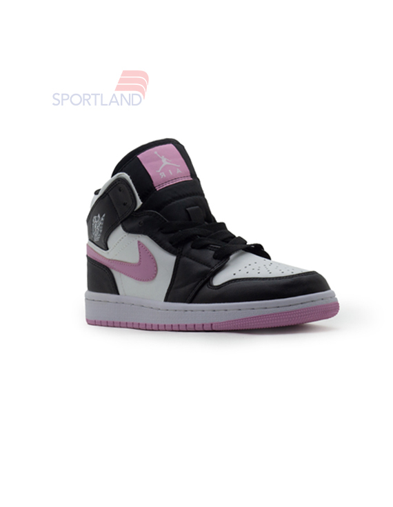 کفش بسکتبال زنانه جردن Jordan 1 Mid SE GS W