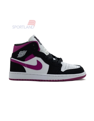 کفش روزانه زنانه جردن Jordan 1 Mid Magenta W