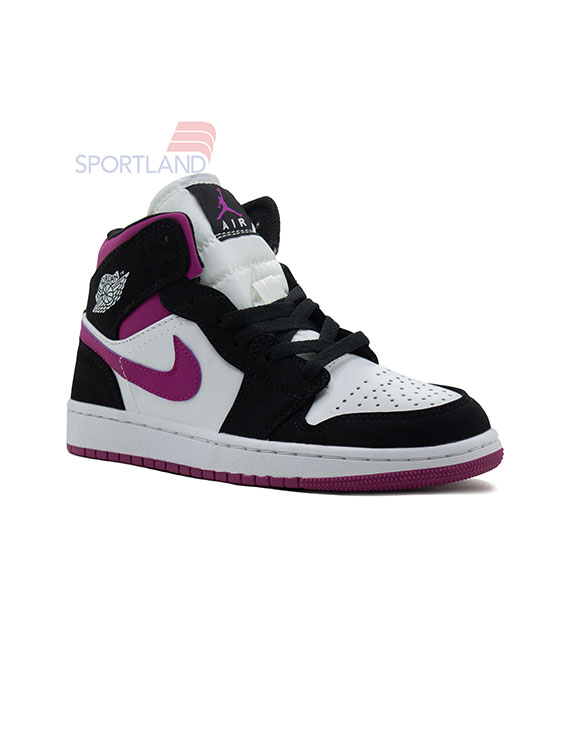 کفش روزانه زنانه جردن Jordan 1 Mid Magenta W