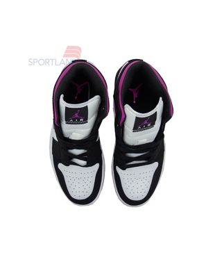کفش روزانه زنانه جردن Jordan 1 Mid Magenta W