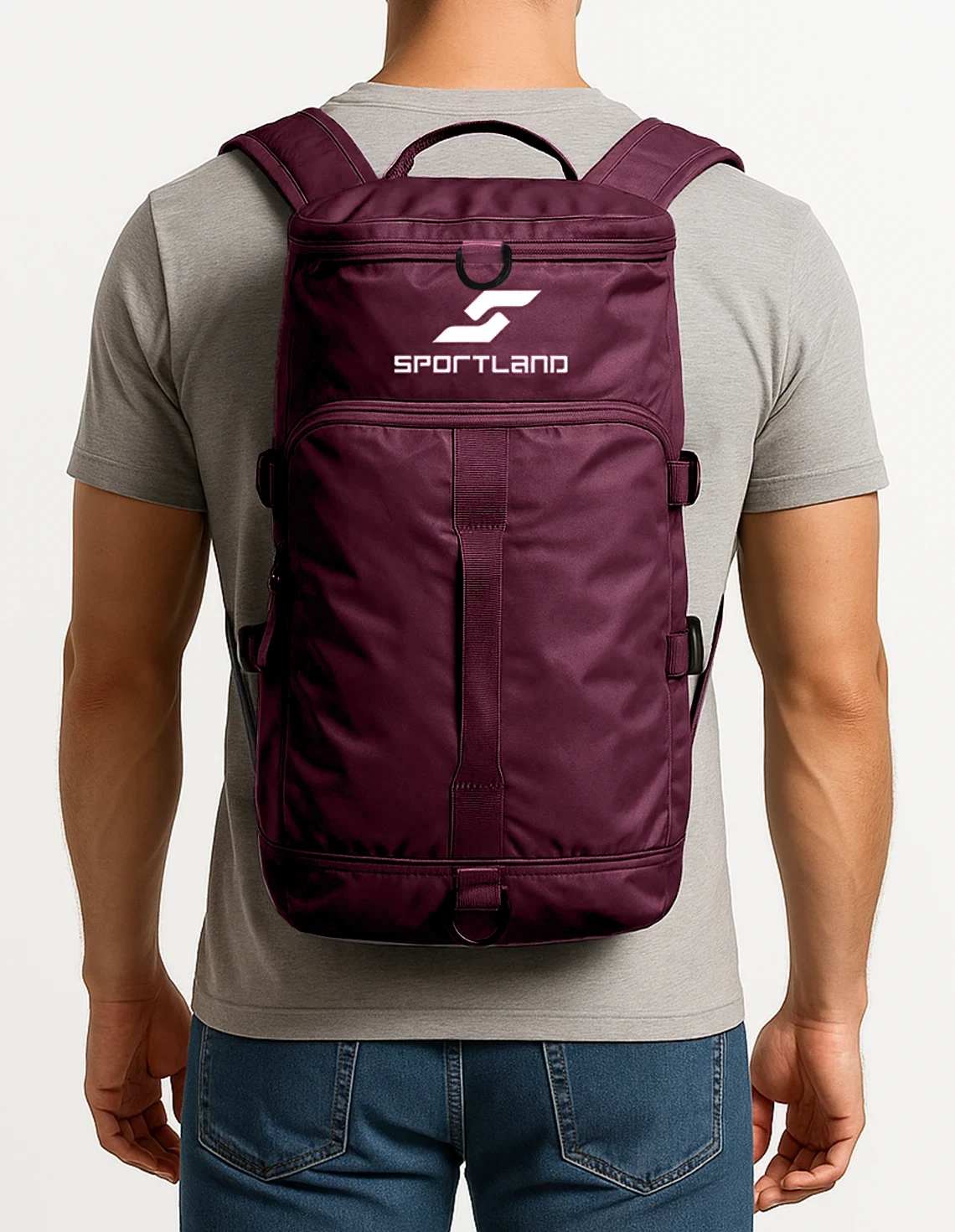 کوله پشتی ورزشی Unisex اسپورتلند Flexi Fit Bag U