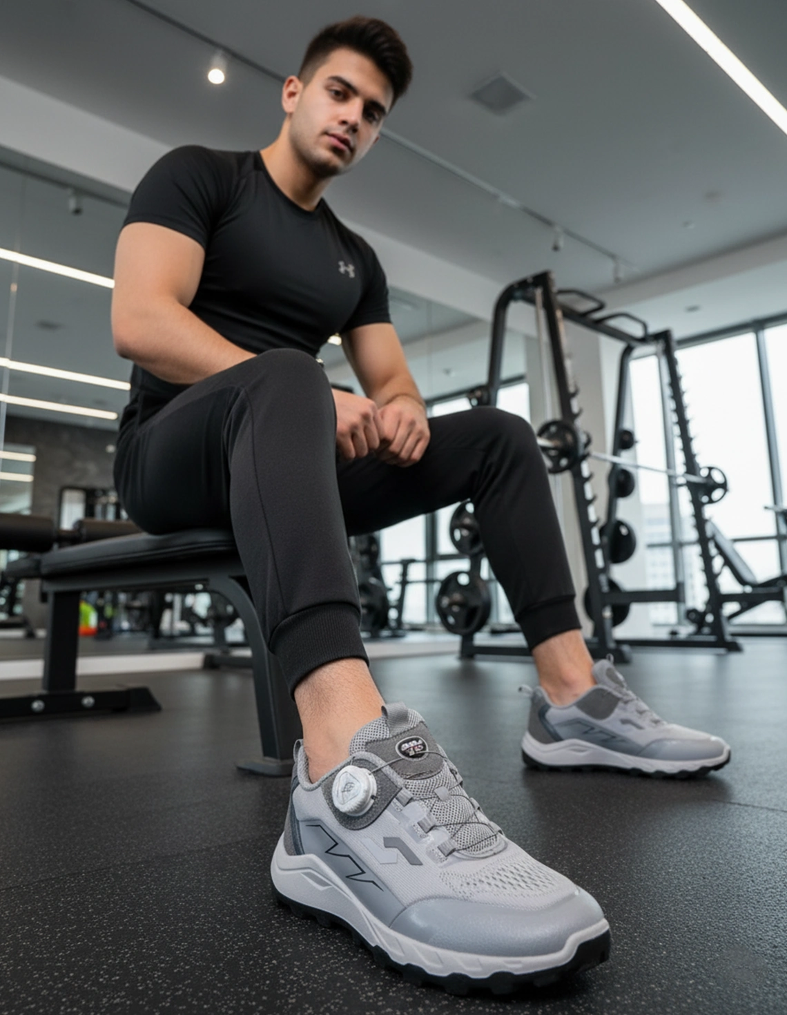 کفش پیاده روی مردانه اسپورتلند Hyper Walk Over Size M