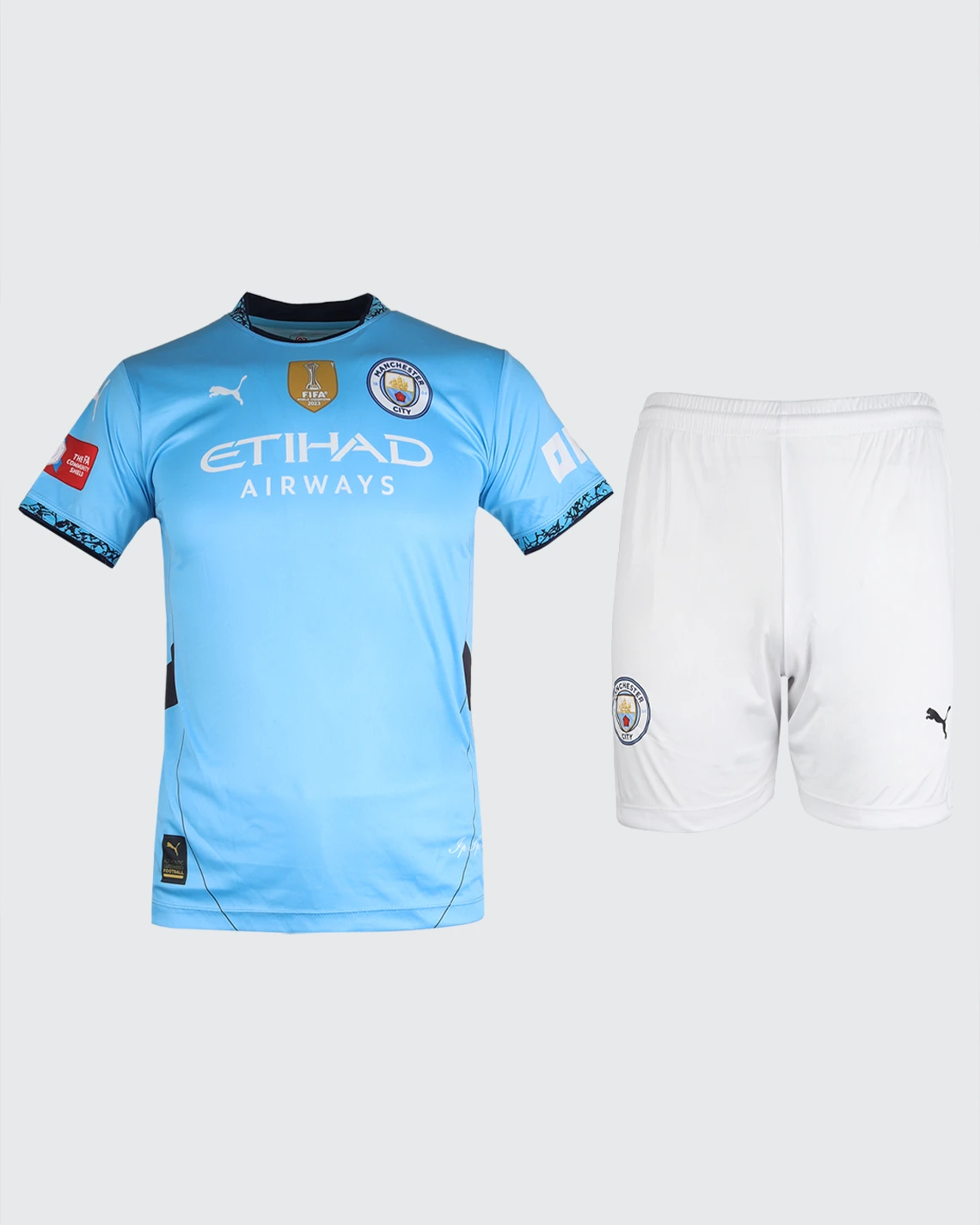 تیشرت و شلوارک فوتبال Unisex پوما Manchester City Mini Kit U تیشرت و شلوارک فوتبال Unisex پوما Manchester City Mini Kit U