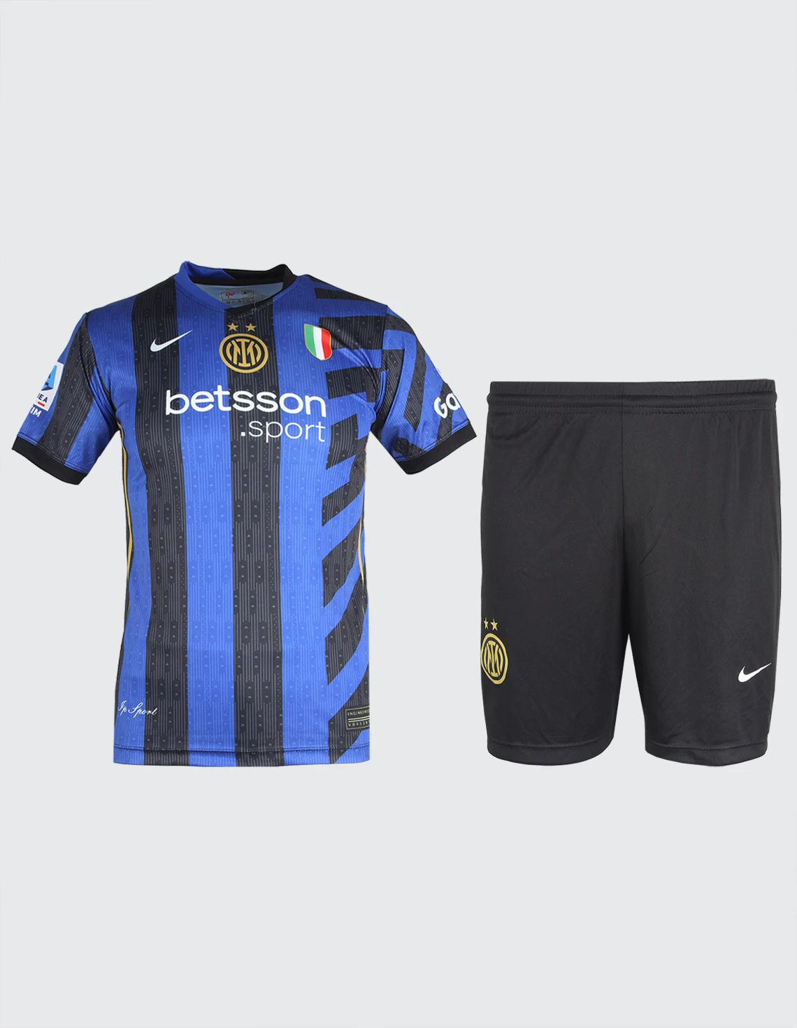 تیشرت و شلوارک فوتبال Unisex نایکی Inter Milan Mini Kit U تیشرت و شلوارک فوتبال Unisex نایکی Inter Milan Mini Kit U