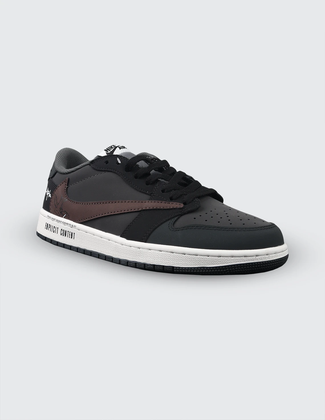 کفش روزانه مردانه جردن Air Jordan Travis Scott 1 Low Utopia M