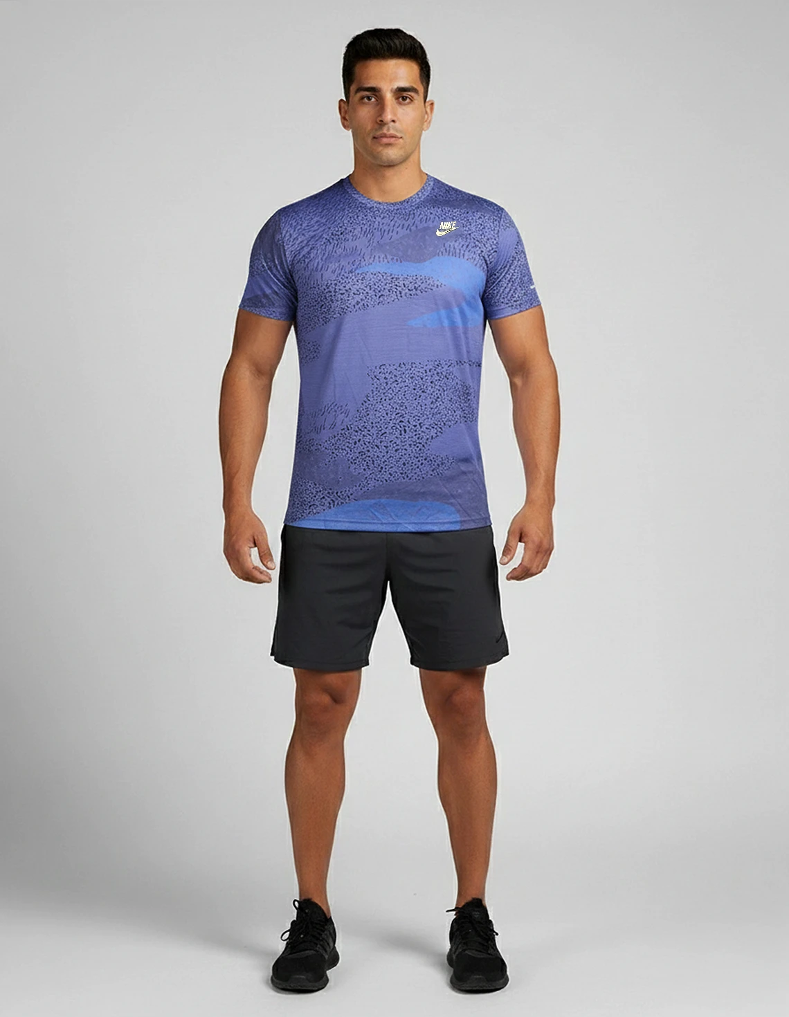 تی شرت ورزشی مردانه نایکی Camo Breeze M تی شرت ورزشی مردانه نایکی Camo Breeze M