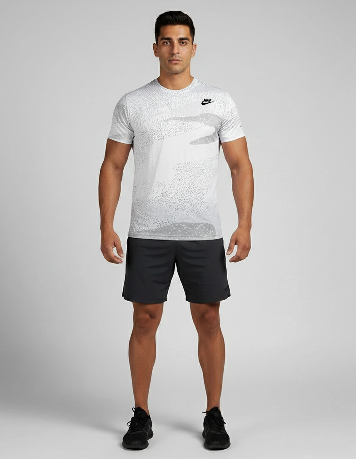 تی شرت ورزشی مردانه نایکی Camo Breeze M تی شرت ورزشی مردانه نایکی Camo Breeze M