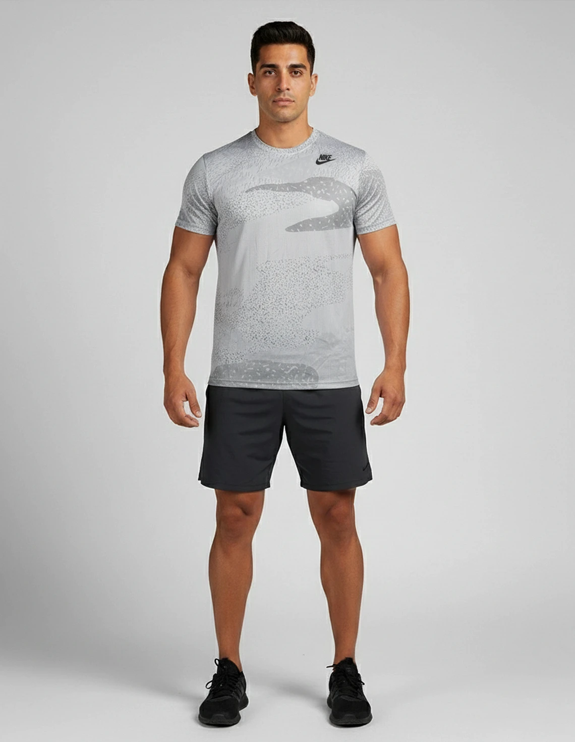 تی شرت ورزشی مردانه نایکی Camo Breeze M تی شرت ورزشی مردانه نایکی Camo Breeze M