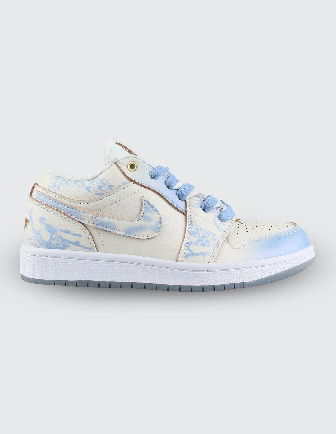کفش روزانه زنانه نایکی Jordan 1 Low Dragon W