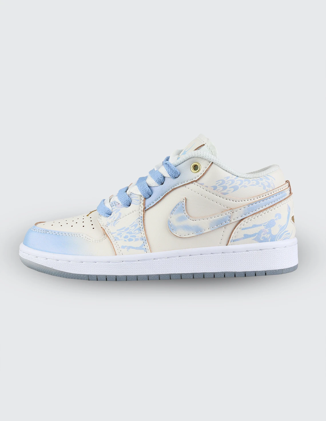 کفش روزانه زنانه نایکی Jordan 1 Low Dragon W