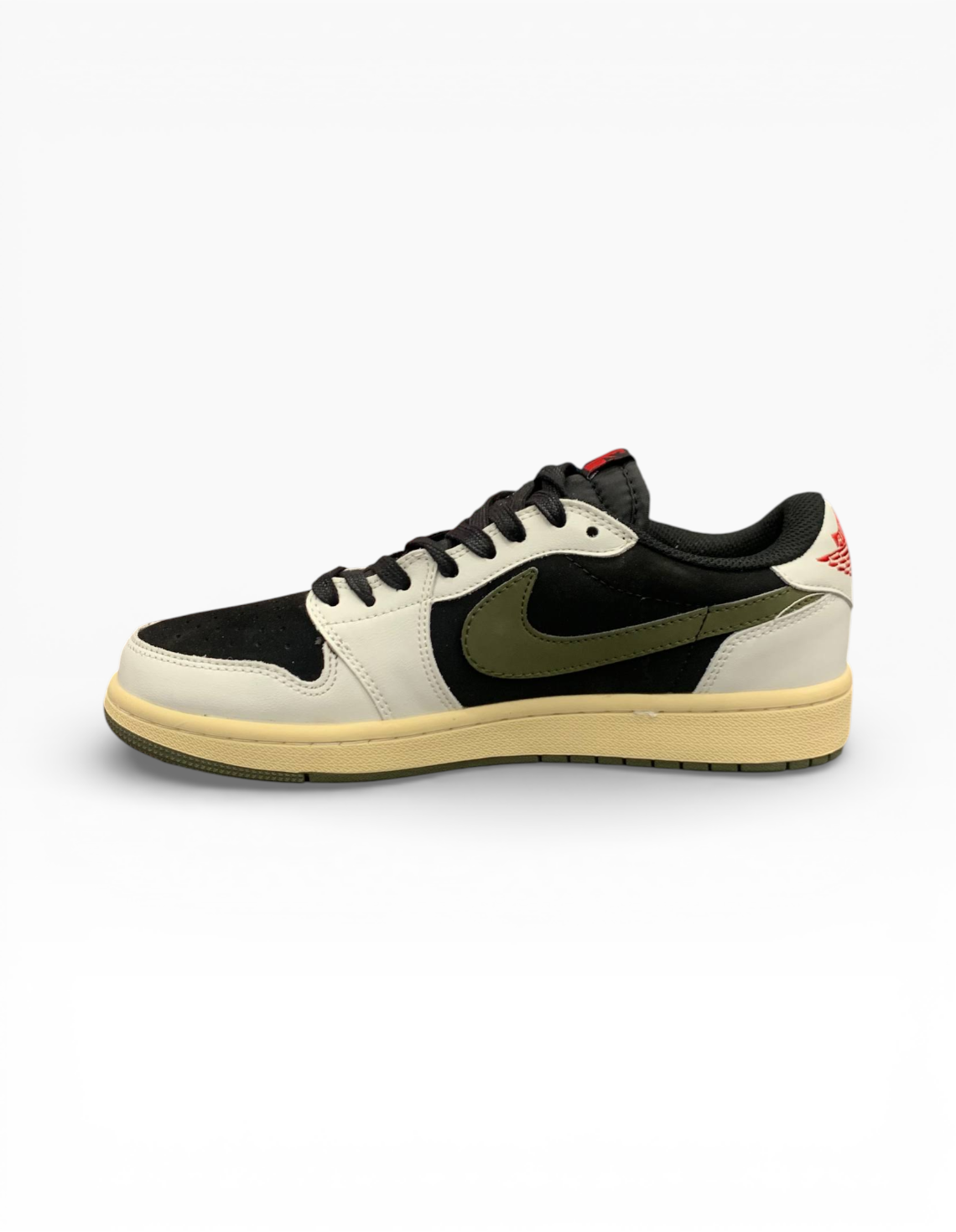 کفش روزانه مردانه نایکی Air Jordan 1 Low Travis Scott Olive M