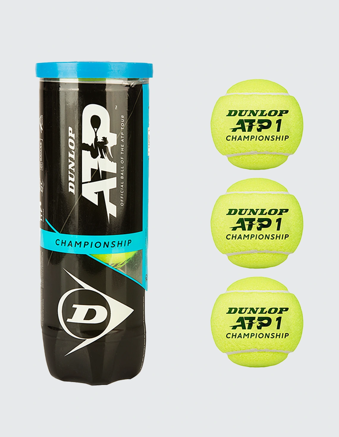 توپ تنیس Unisex دانلوپ خاکی DUNLOP بسته سه عددی