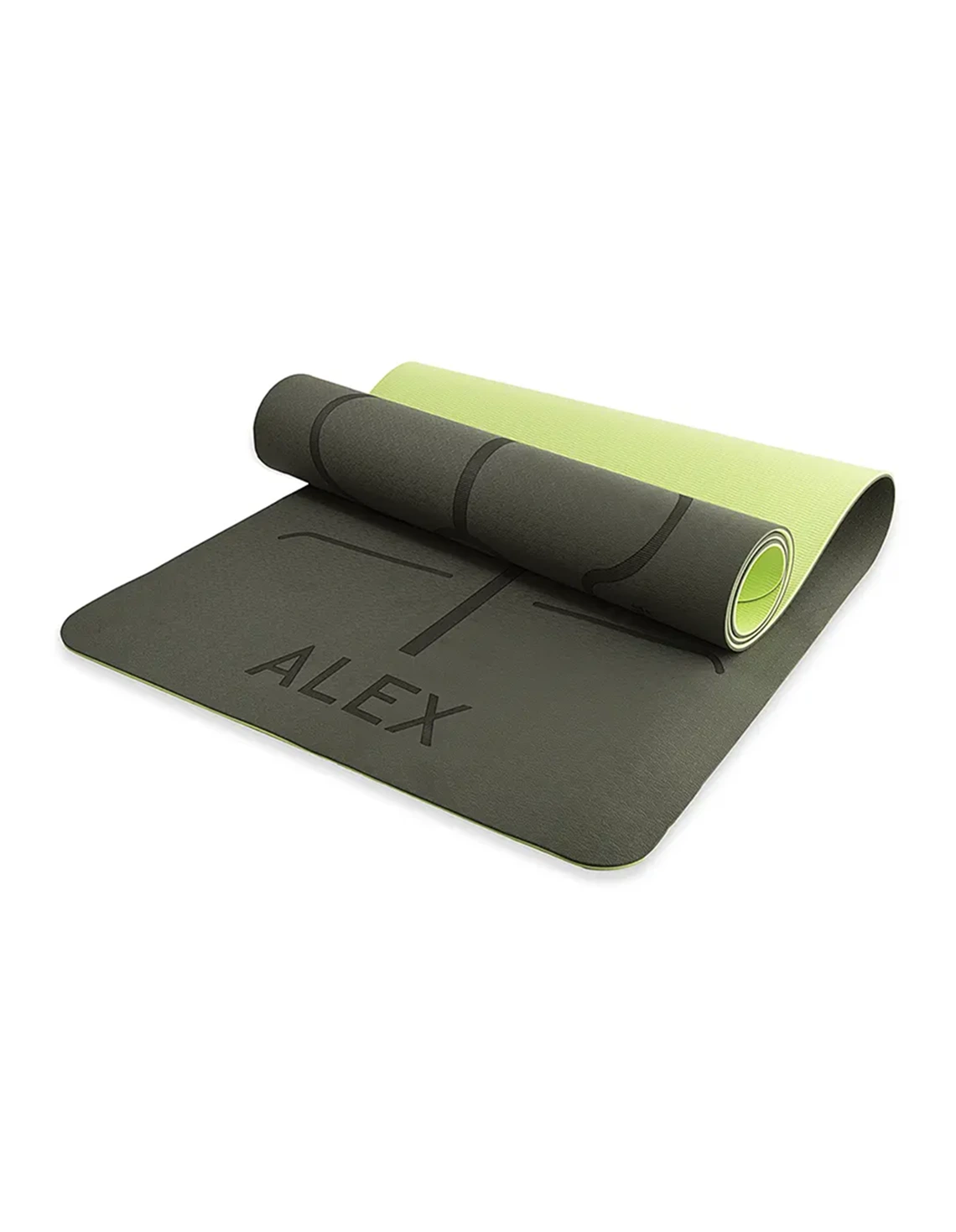 مت یوگا و پیلاتس Unisex الکس TPE دو رنگ الکس Alex