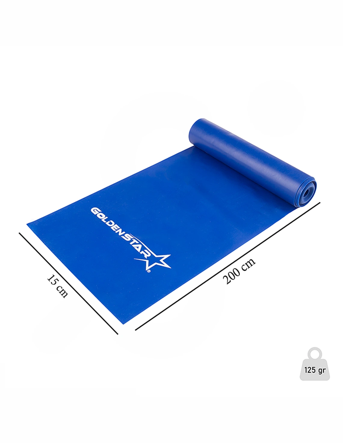 کش پیلاتس Unisex برند عمومی گلدن استار2 متری مقاومت متوسط LS3204 BRS