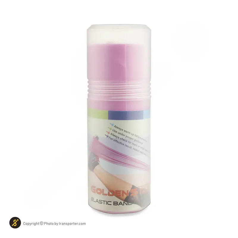 کش پیلاتس Unisex برند عمومی گلدن استار2 متری مقاومت متوسط LS3204 BRS