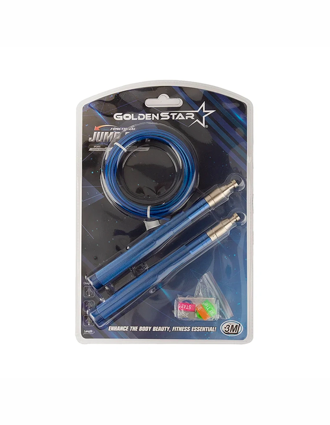 طناب کابلی Unisex برند عمومی فیت گلدن استارGS-0808 طناب کابلی Unisex برند عمومی فیت گلدن استارGS-0808