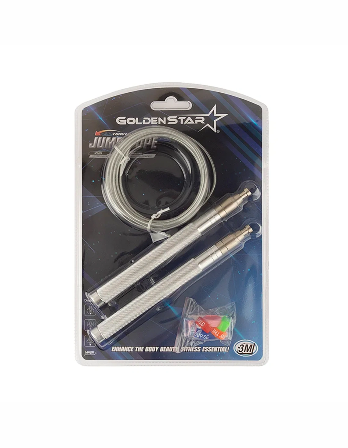 طناب کابلی Unisex برند عمومی فیت گلدن استارGS-0808