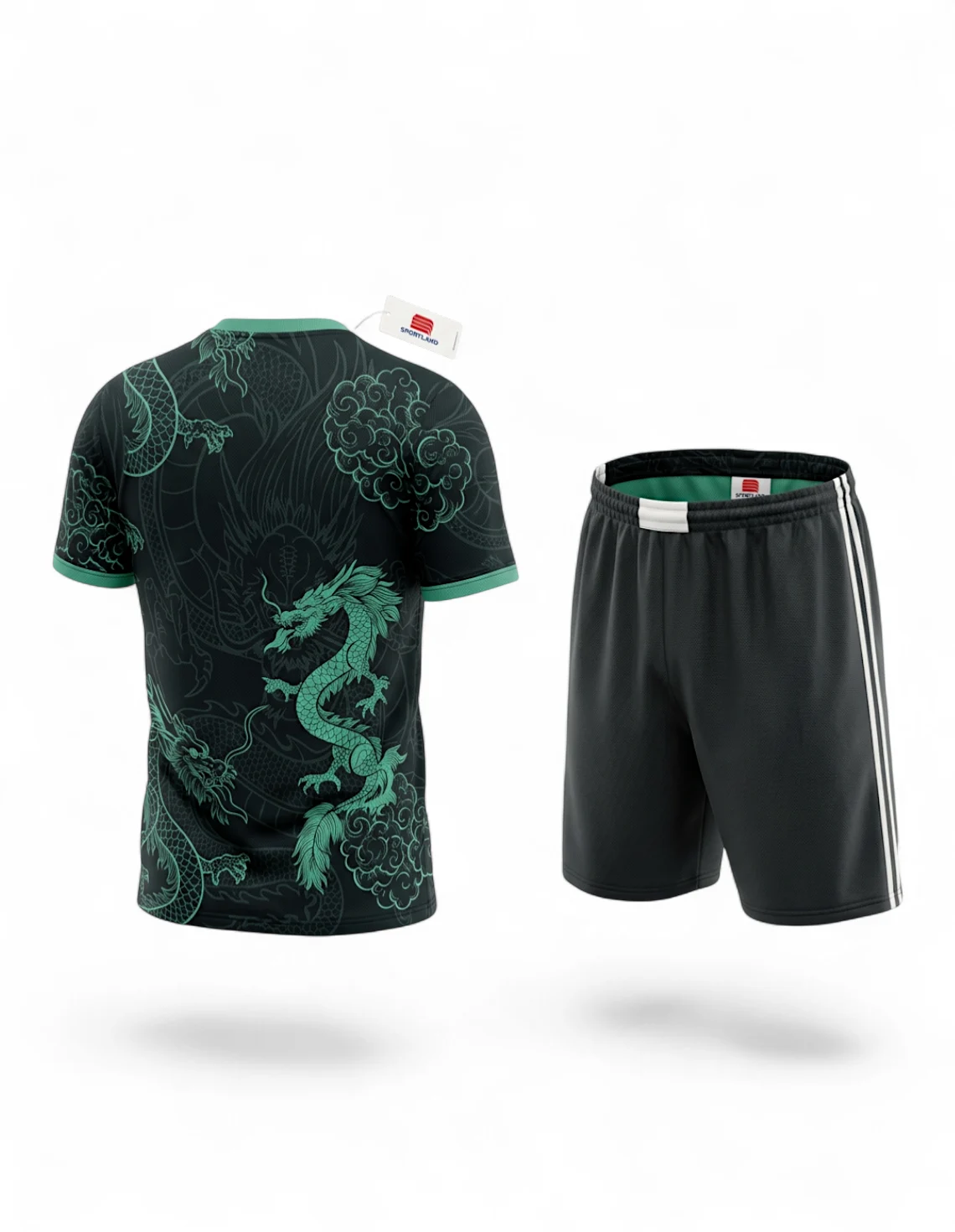 ست تیشرت و شلوارک فوتبال مردانه بدون برند Real Madrid Kit M