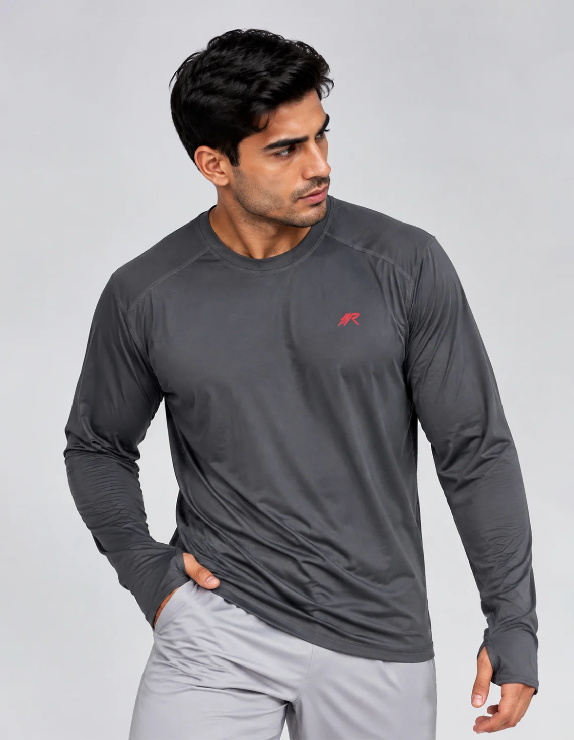تی شرت آستین بلند ورزشی مردانه Red Style Red Flex M