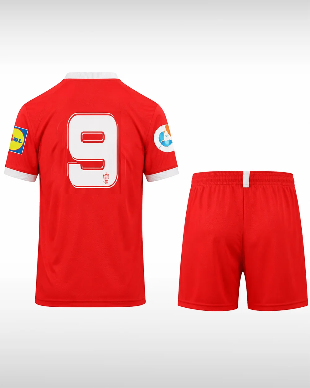 ست تیشرت و شلوارک هواداری فوتبال پسرانه بدون برند Persepolis Fan Set J