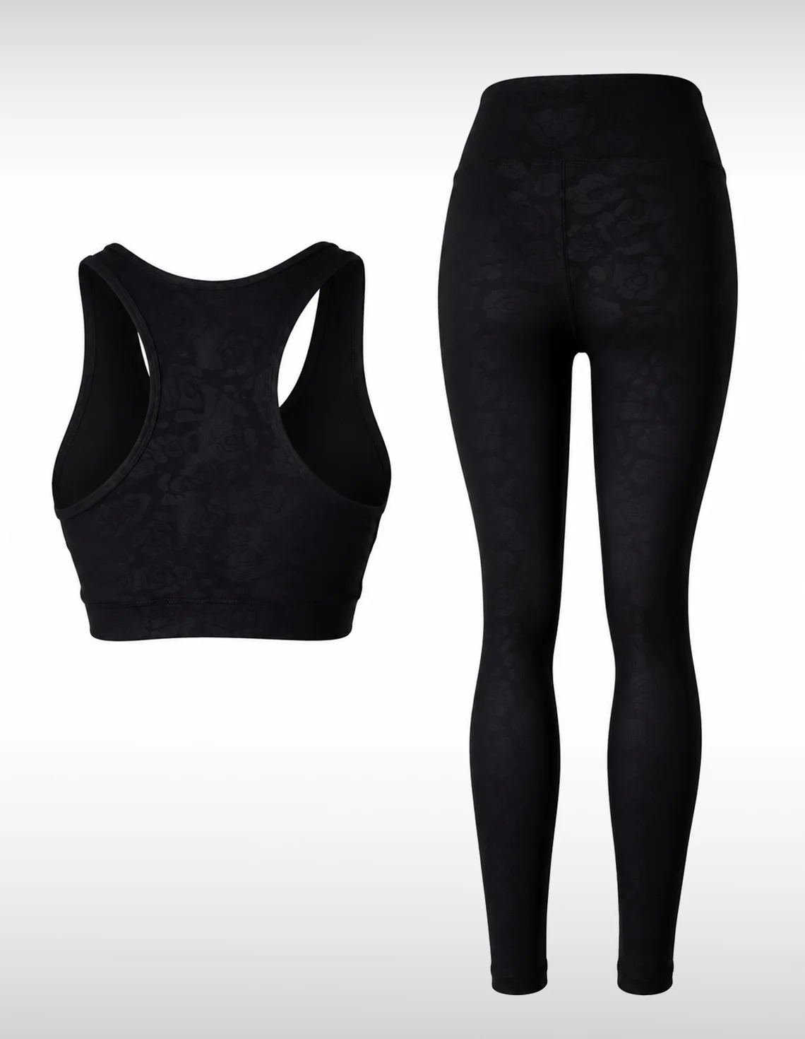ست نیم تنه و لگ ورزشی زنانه بدون برند Elegant Fit W
