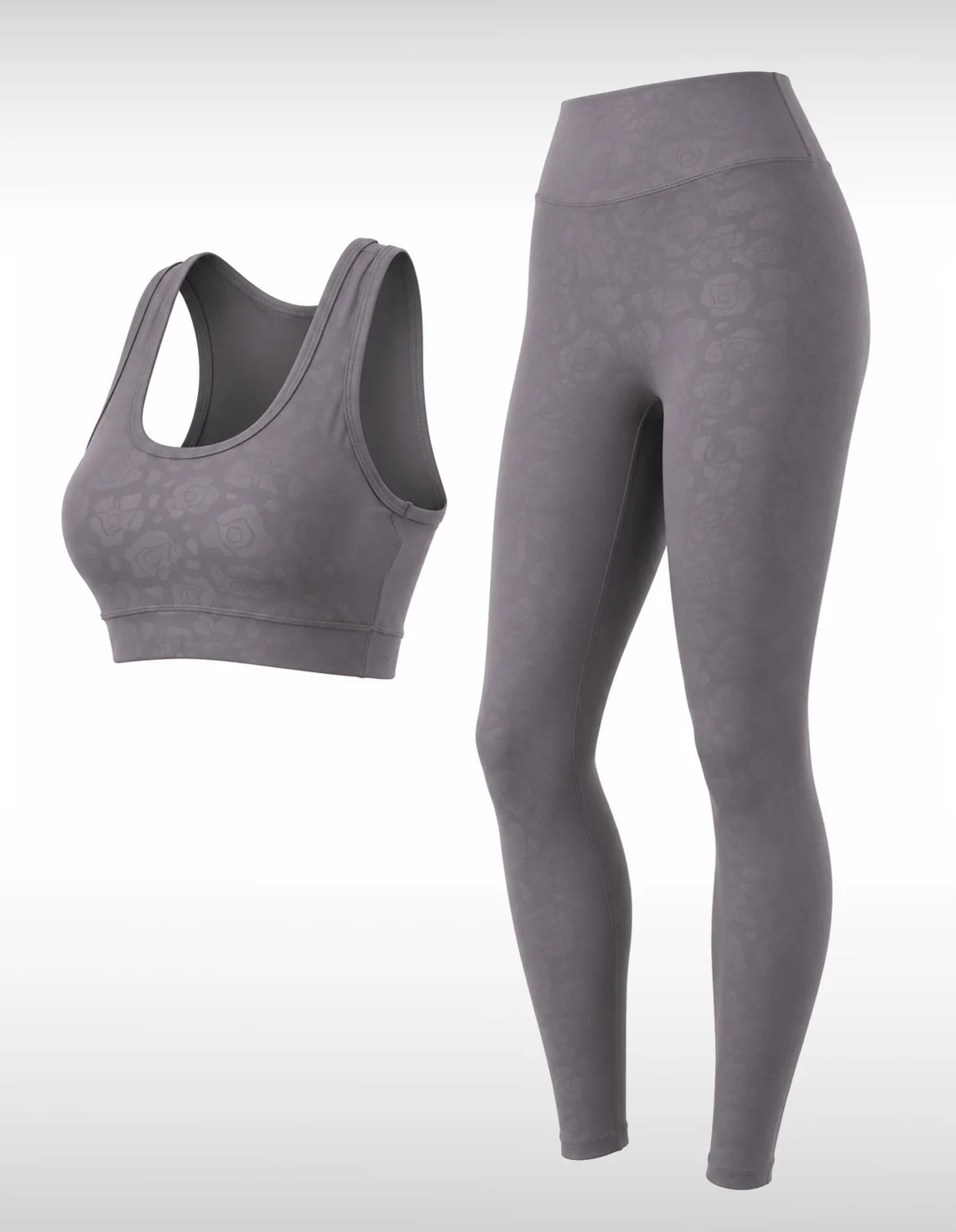 ست نیم تنه و لگ ورزشی زنانه بدون برند Elegant Fit W