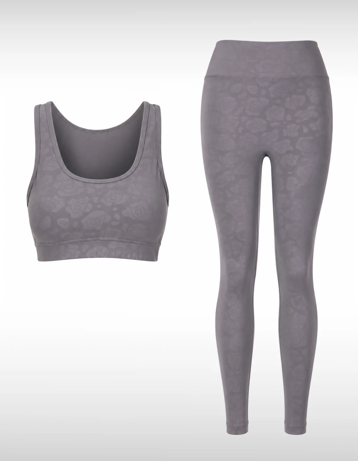 ست نیم تنه و لگ ورزشی زنانه بدون برند Elegant Fit W